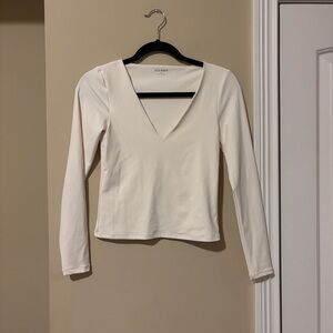 Old Navy Women's White Fitted Top